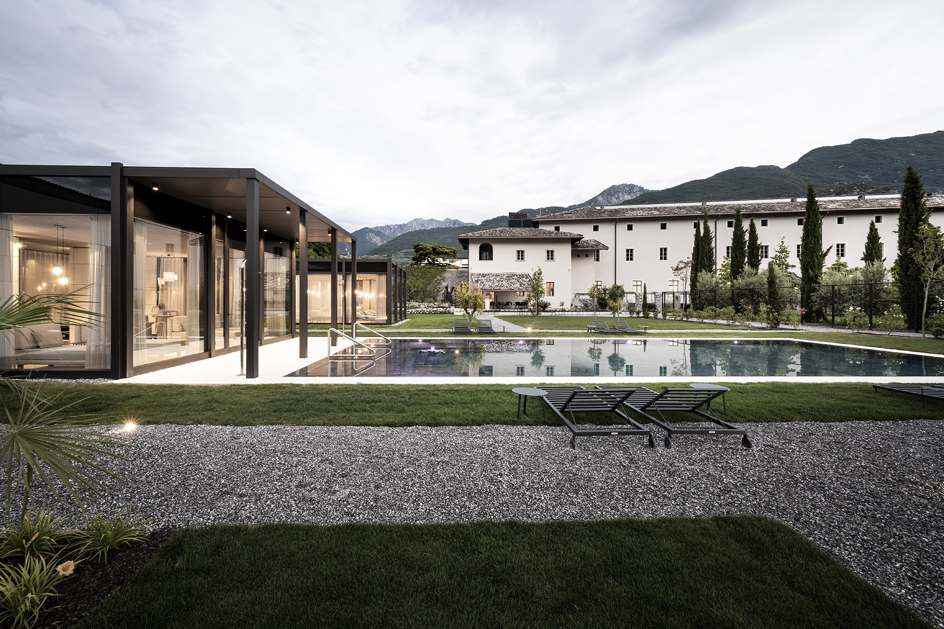Hotel y spa en un monasterio del siglo XVII para un ambiente atemporal a orillas del lago de Garda