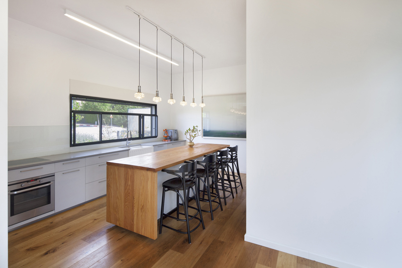 patio house with wooden floors