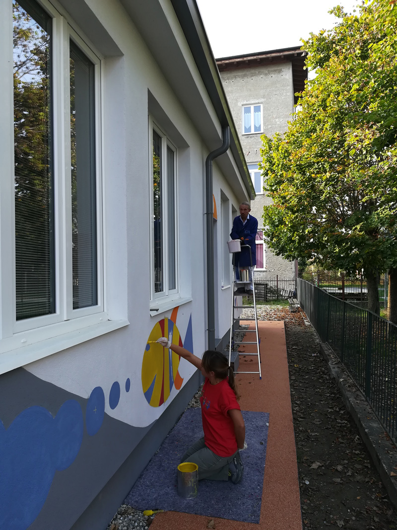 Primary school restored