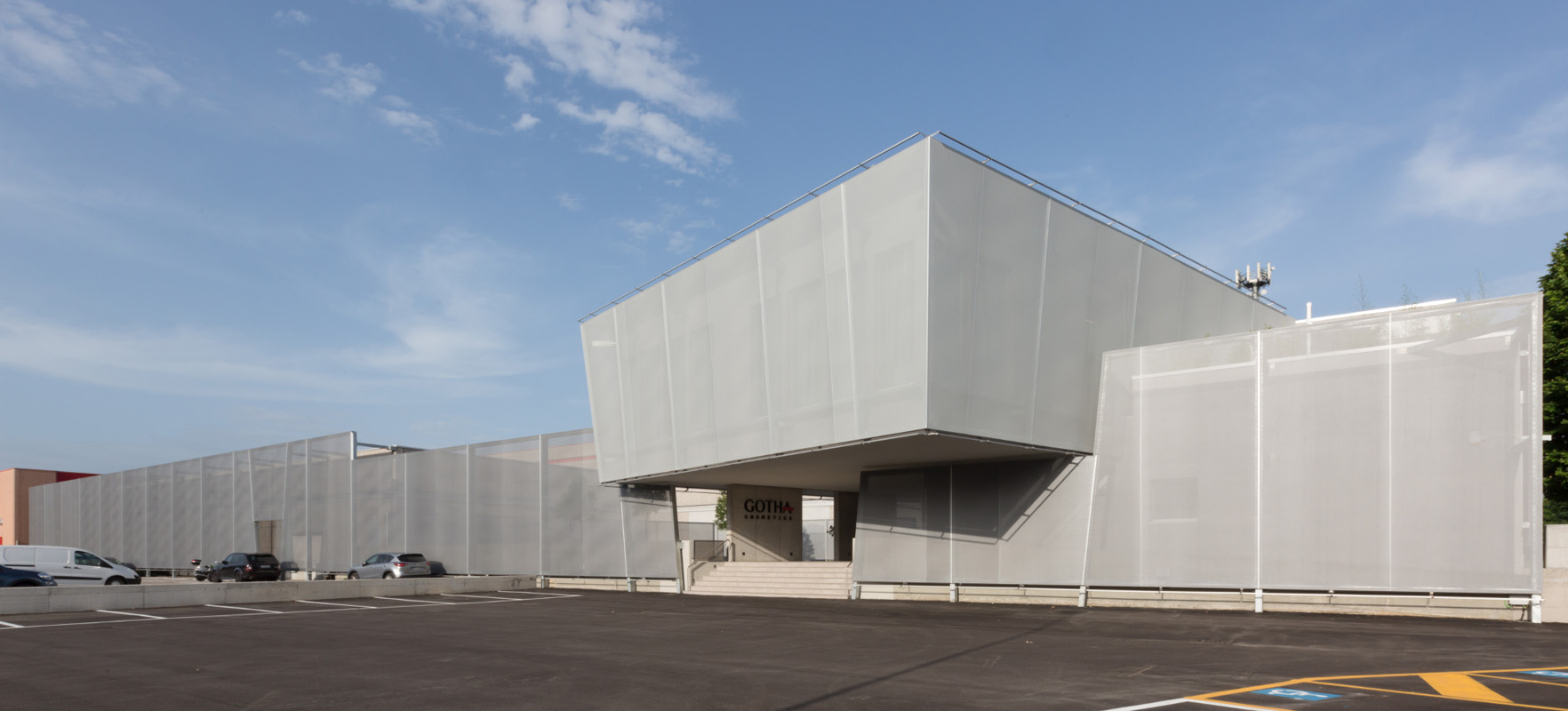main facade cladding
