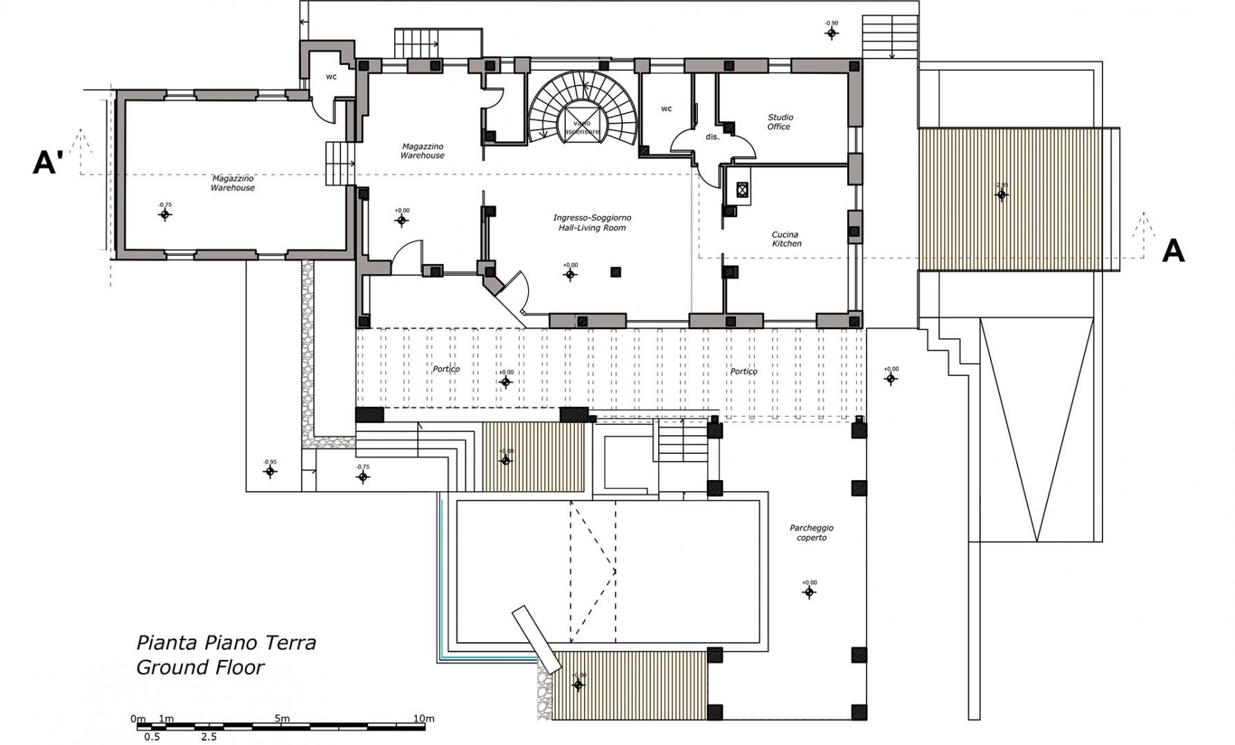 plan of a villa