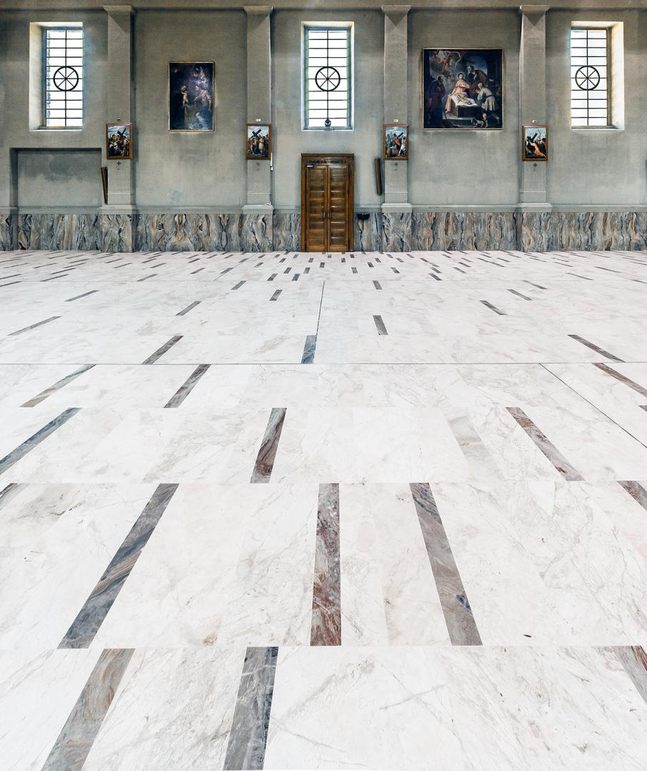 Chiesa nuova pavimentazione