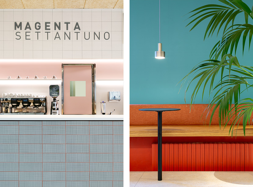 Magenta 71 with Celenit sound-absorbing panels