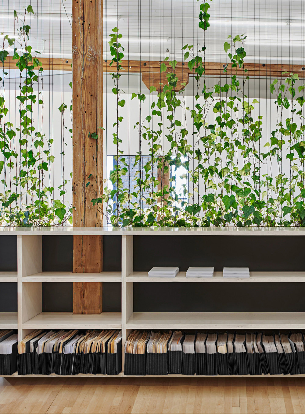 Office with openings
