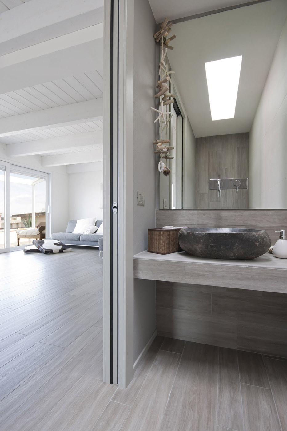 Terrazza rivestimenti pavimenti Iris ceramica Active Clean Air & Antibacterial Ceramic™