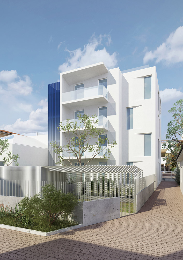 Complexe résidentiel de façade