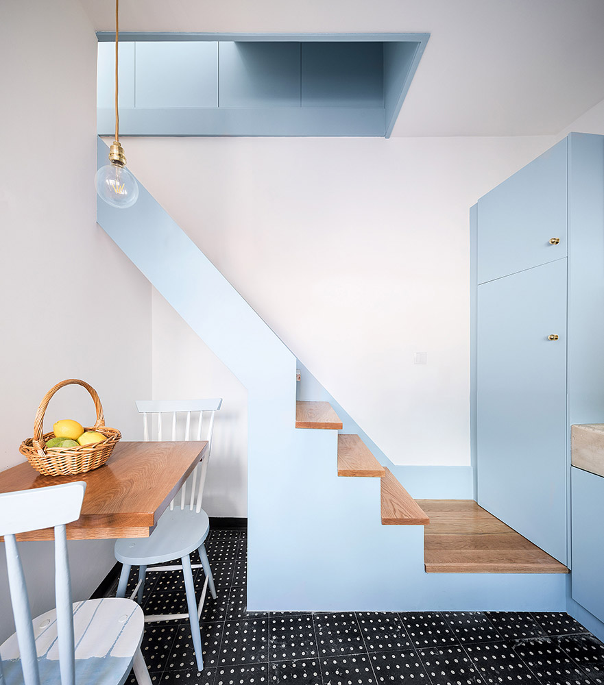 House Zaire, renovation of a very small modernist apartment