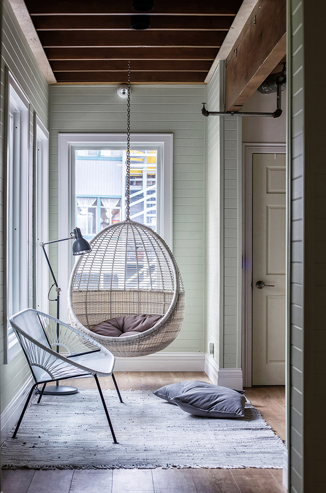Interior de un co-living