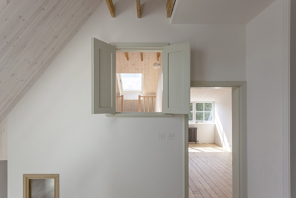 Wooden attic