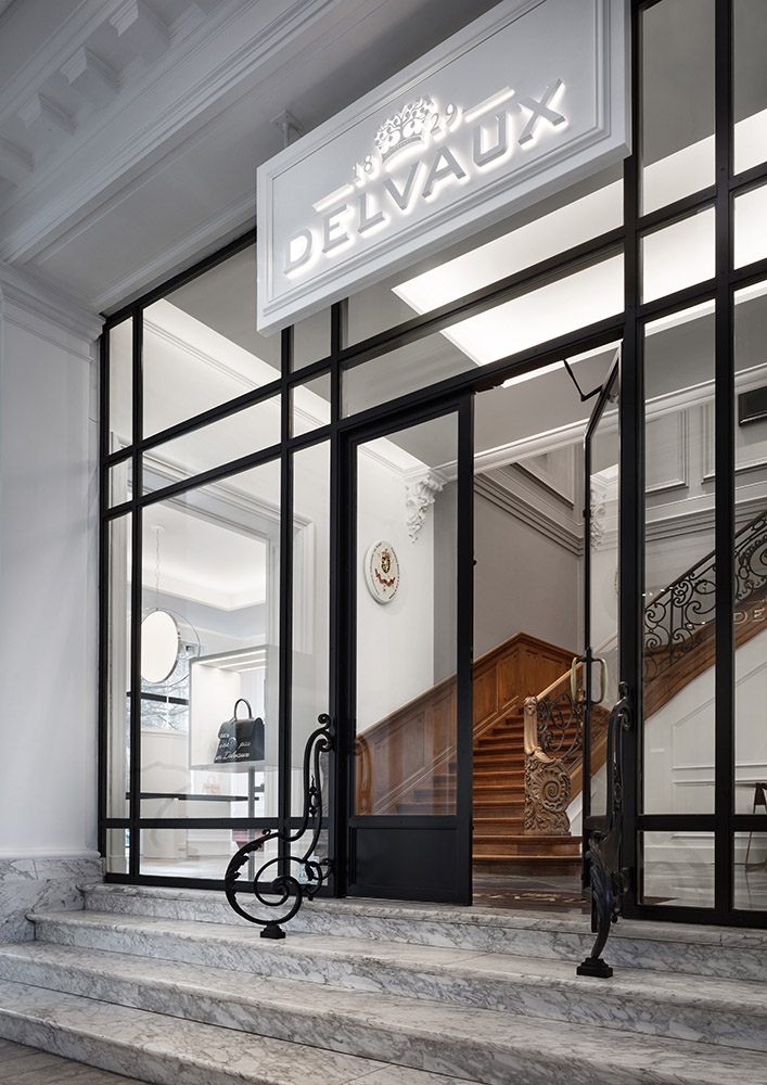 Entrada boutique Delvaux