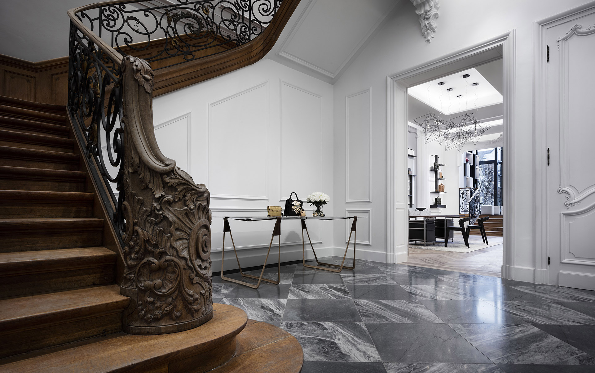 19th century residence transformed into a shop