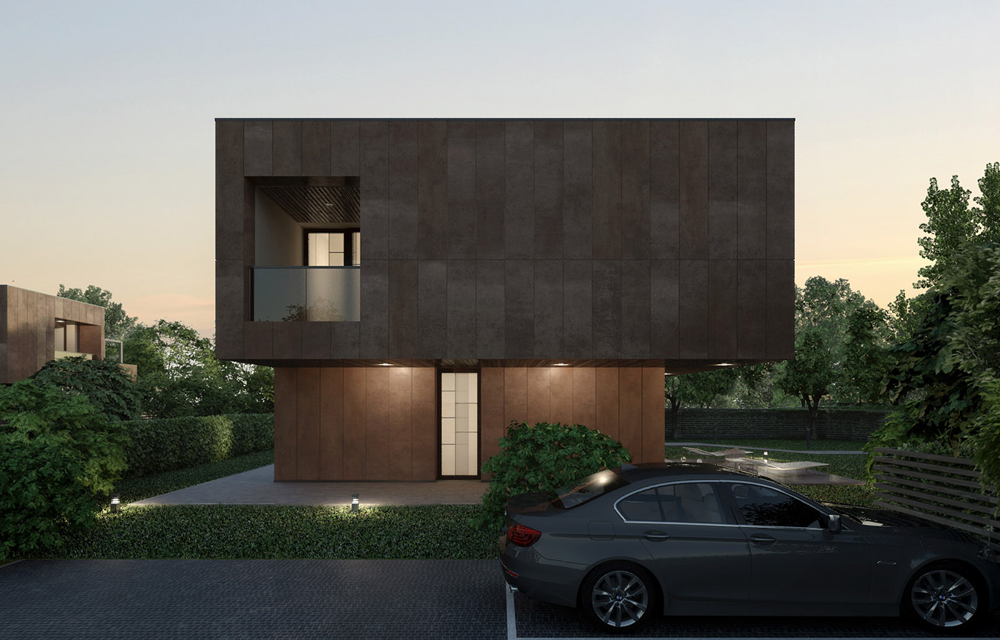 Residence-park in Bologna. Nine independent villas for a new living dimension