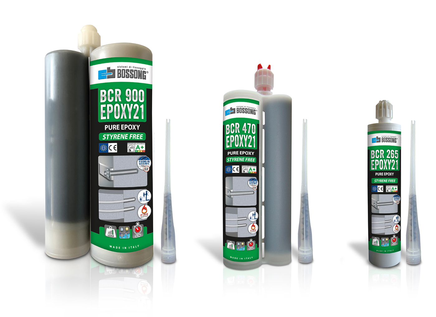 Pure and high performance seismic epoxy resin - BCR EPOXY21