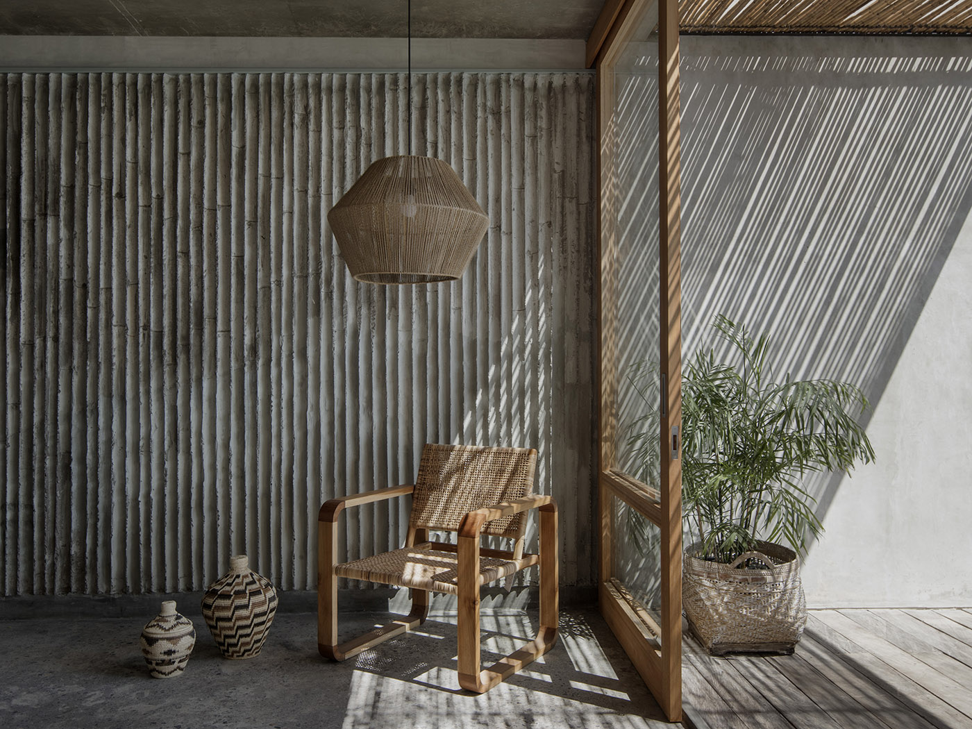 The Tiing: concrete and bamboo for a boutique resort in Bali