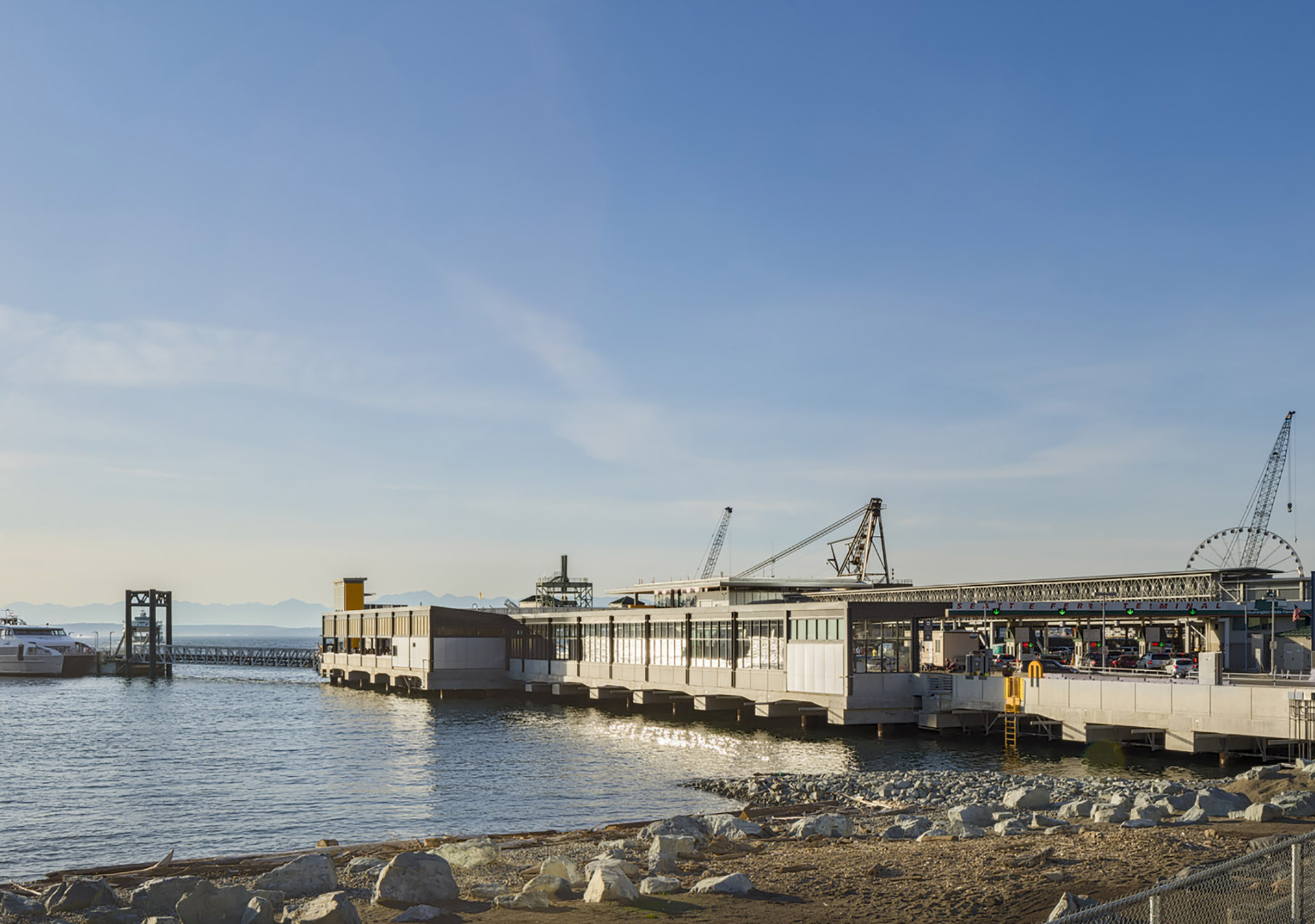Colman Dock Ferry Terminal in Seattle