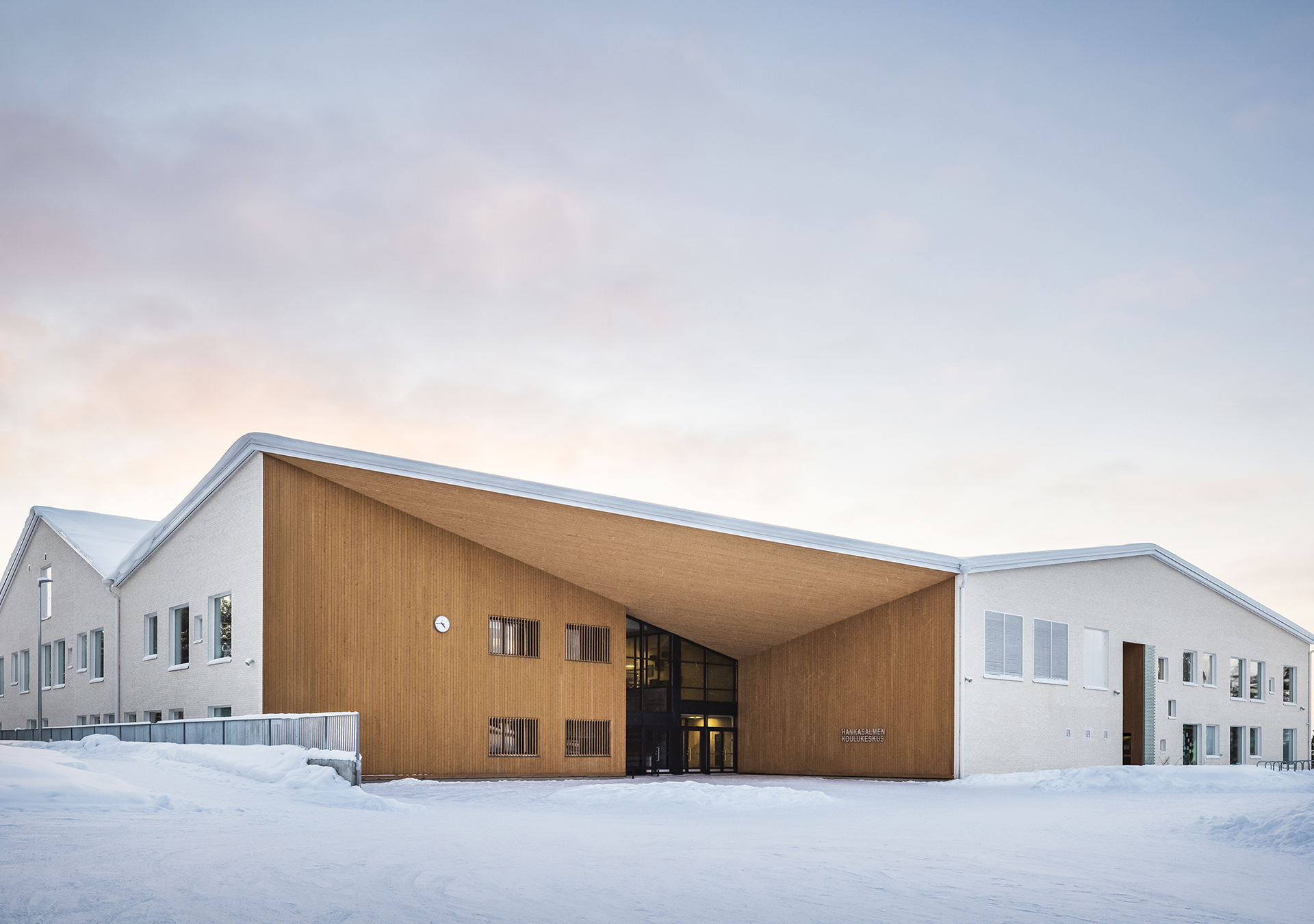 Hankasalmi School Centre: the project focused on experiences and encounters rather than on a building