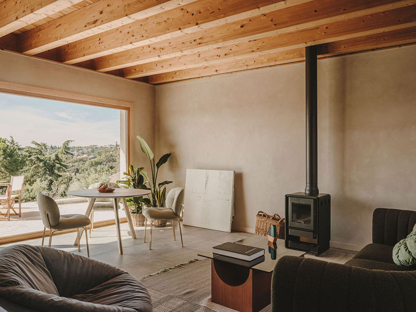 Casa passiva a Monte el Pardo. Strategie bioclimatiche con vista mozzafiato