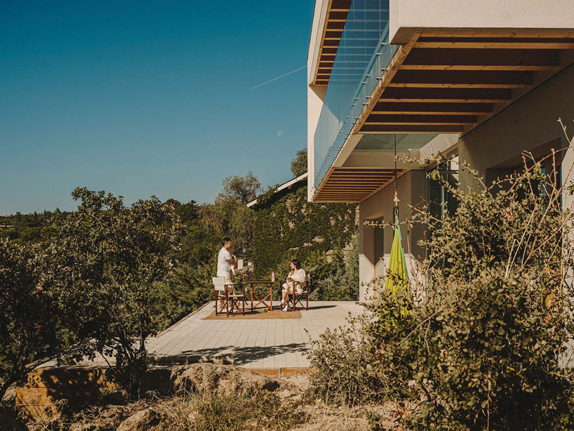 Casa passiva a Monte el Pardo. Strategie bioclimatiche con vista mozzafiato