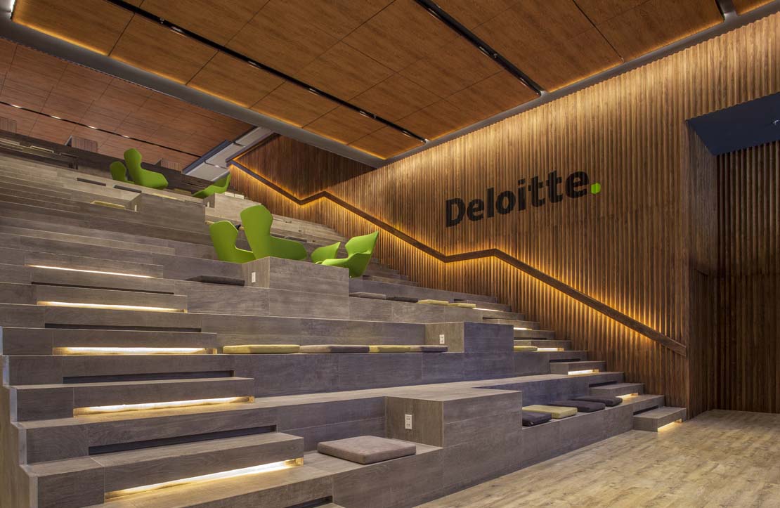 Centro de Excelencia Deloitte in Mexico City. Training and LEED
