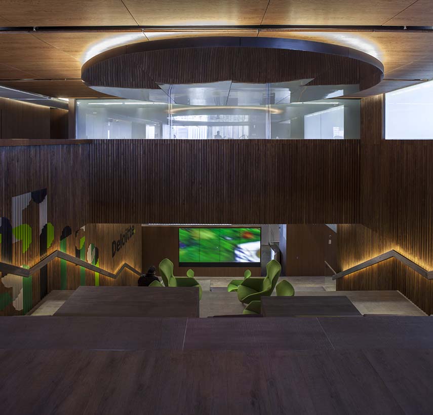 Centro de Excelencia Deloitte en Ciudad de México. Formación y LEED