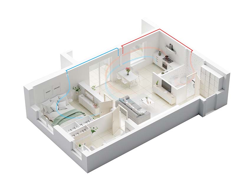 Flow120: the HRV system that combines comfort, performance, and design