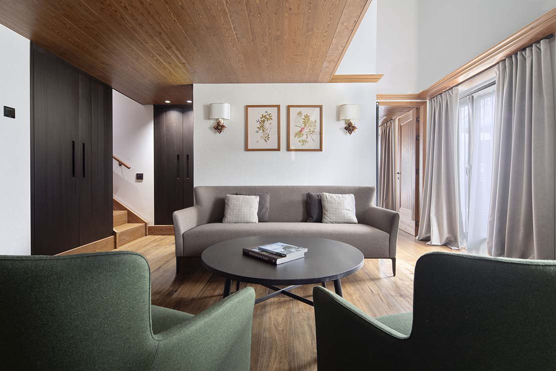 Ospitalità di charme: le nuove suites del Faloria Mountain Spa Resort