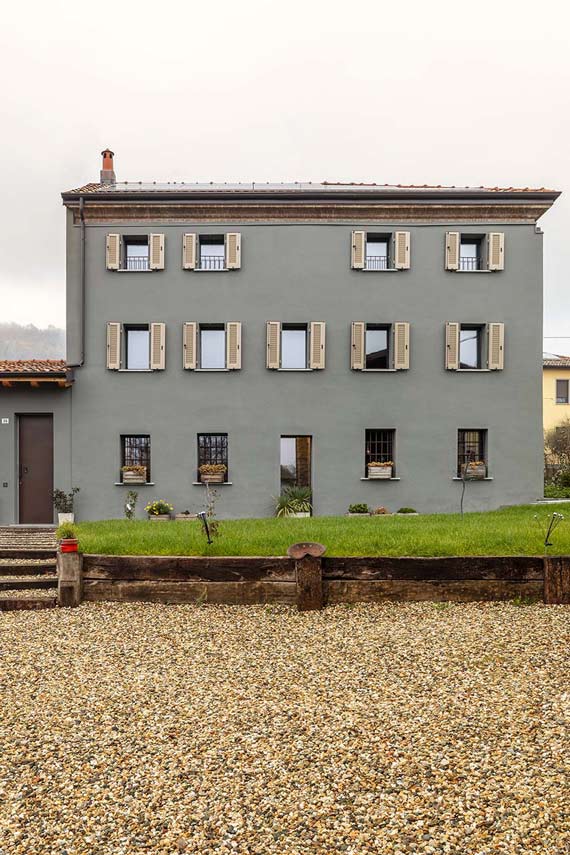 Between history and nature the recovery of the rural house in Oltrepò Pavese