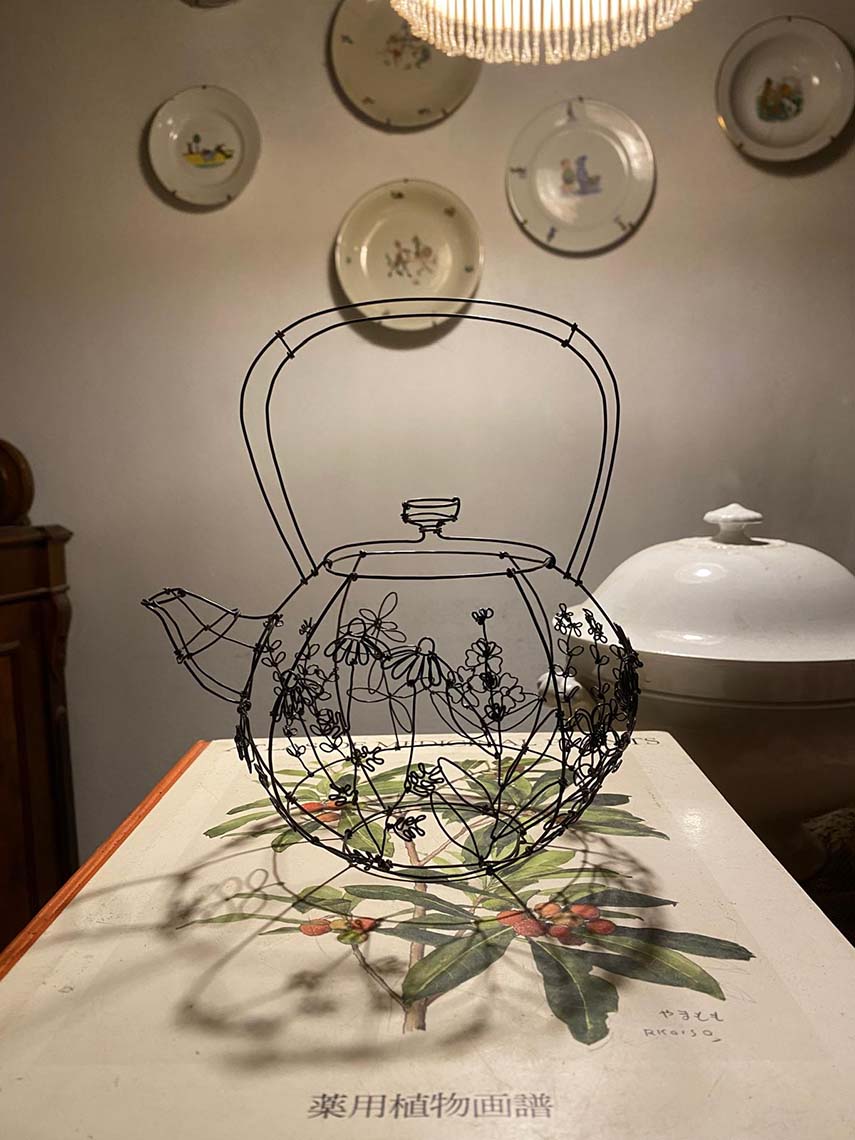 Chizu Kobayashi and the intertwined art of wire.