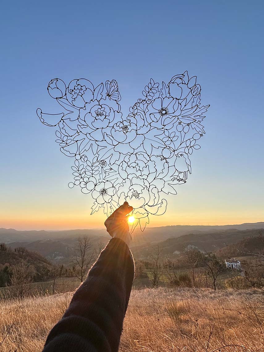 Chizu Kobayashi and the intertwined art of wire.