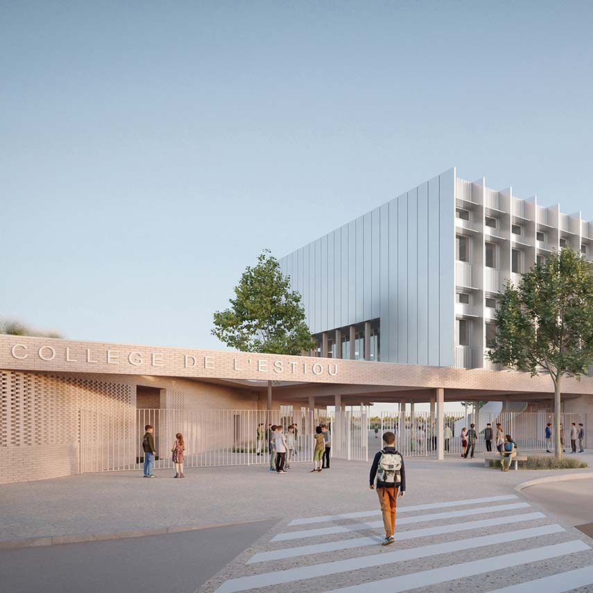 Concours pour la nouvelle construction du Collège de Plaisance-du-Touch