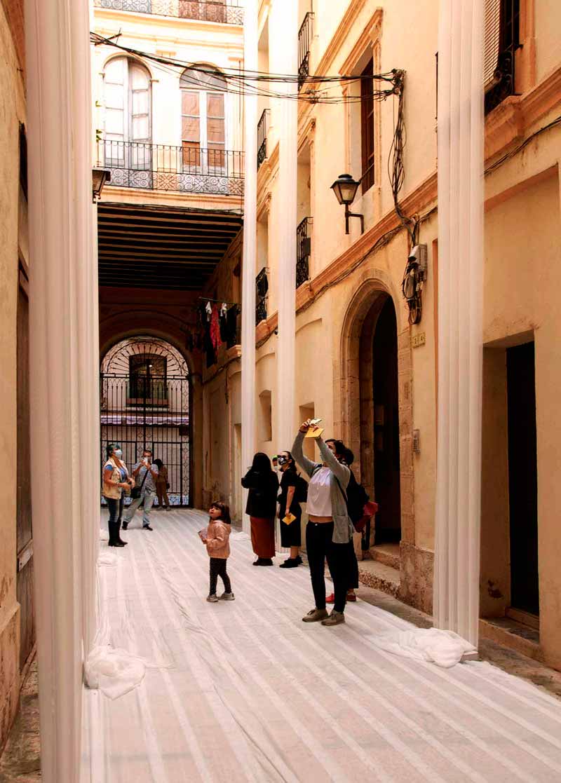 La instalación Ocho Cascadas y la