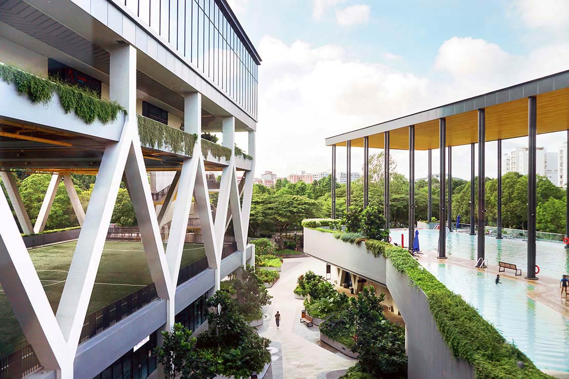 SAFRA Choa Chu Kang Clubhouse is an oasis of well-being for people and the environment