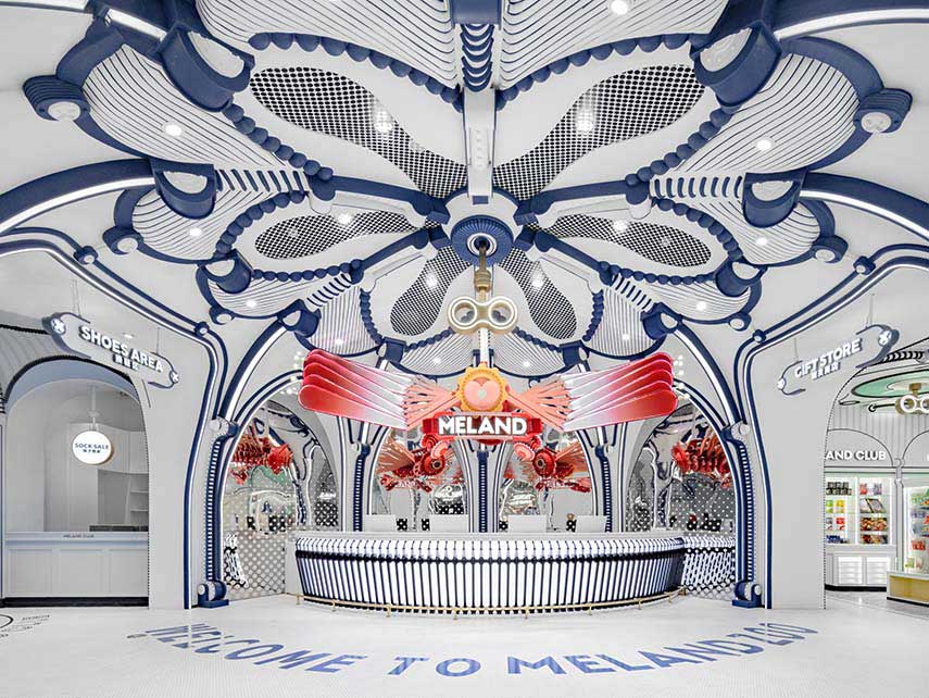 Beijing Meland Club Flagship Store: complete perception experience