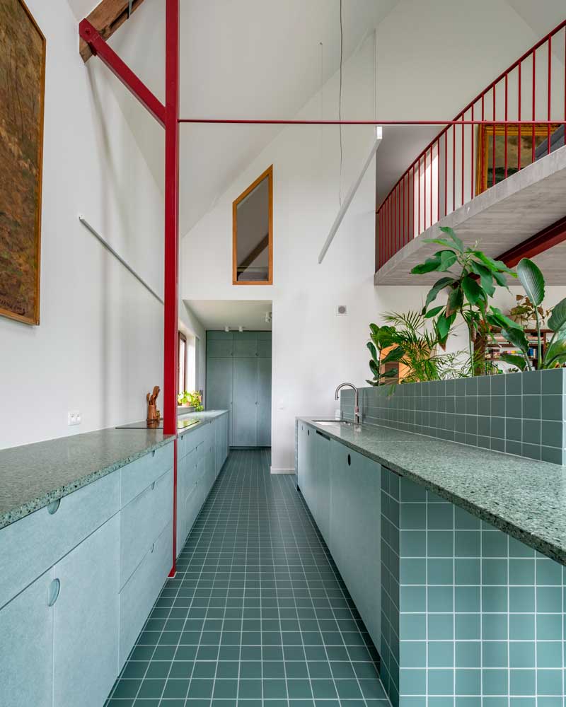 The reinterpretation of the past in the restyling of Lamat house