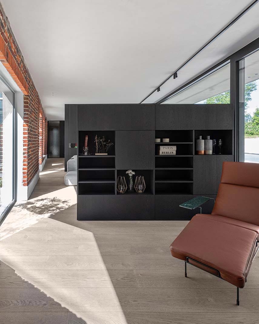 Renouvellement ferme centenaire Ossel. Inversion intérieur et extérieur