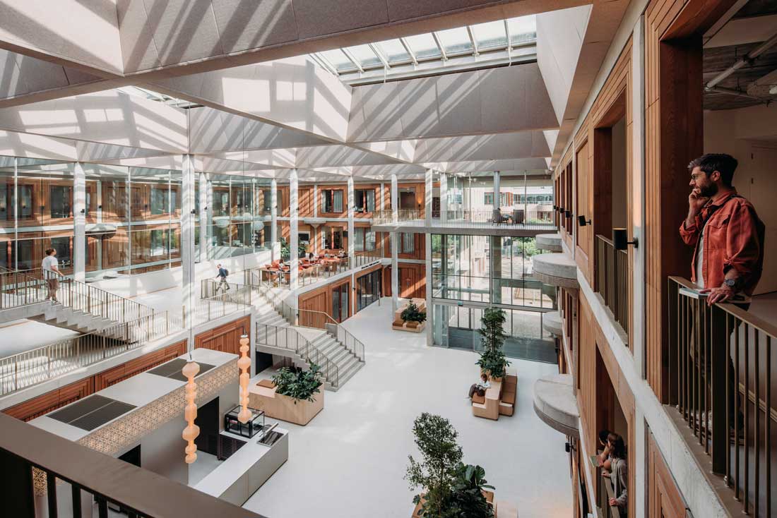 Dialogo con il passato nel progetto Completion of Herta Mohr Building