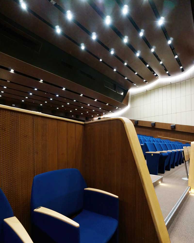 Auditorium VGIK: the digital acoustic revolution signed by UPA
