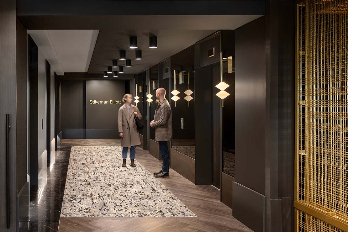Interior design degli uffici Stikeman Elliott: estetica e funzionalità