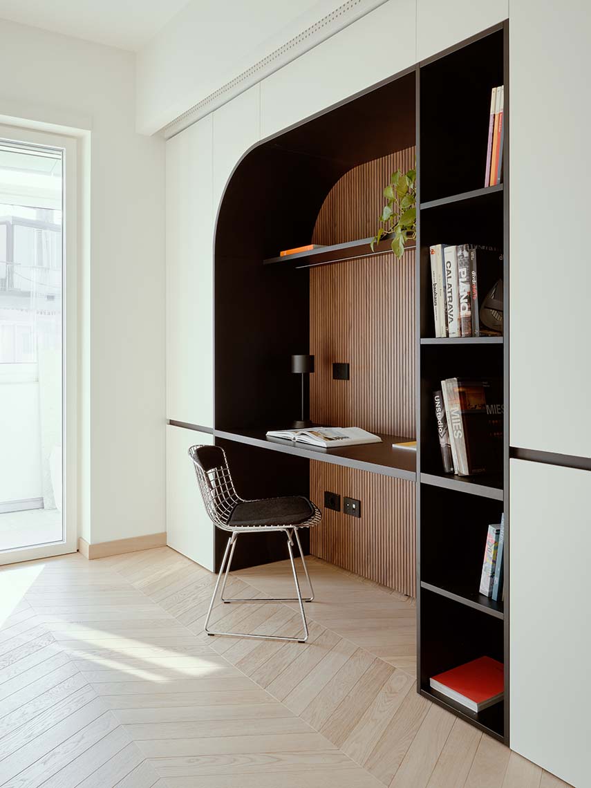 Luce, ritmo, calore, continuità spaziale. Interior di Tape House