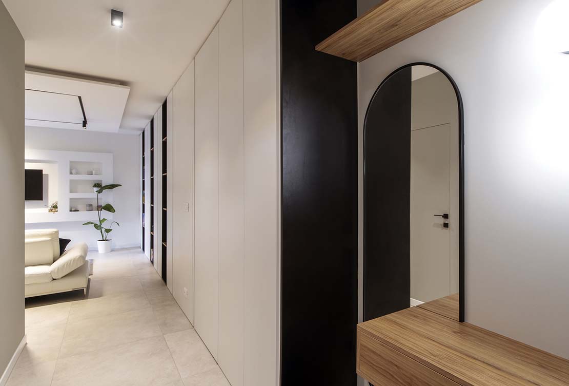 Aesthetics and optimized space. Restyling of the FEL apartment