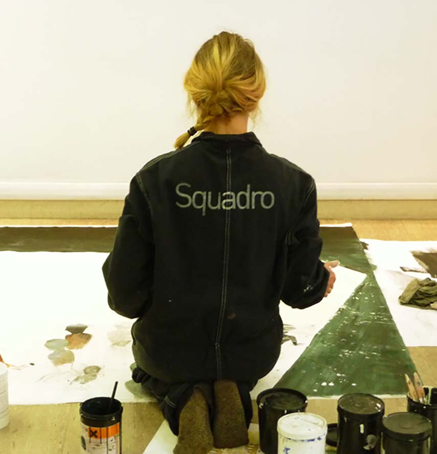 Hacer arte, hacer a mano: el arte vivo de Squadro.