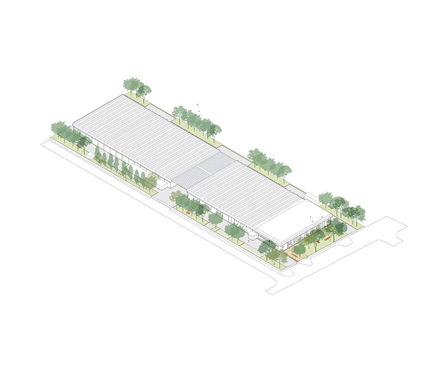 Outdoor pour les ouvriers textiles de Prato: projet Perimetro