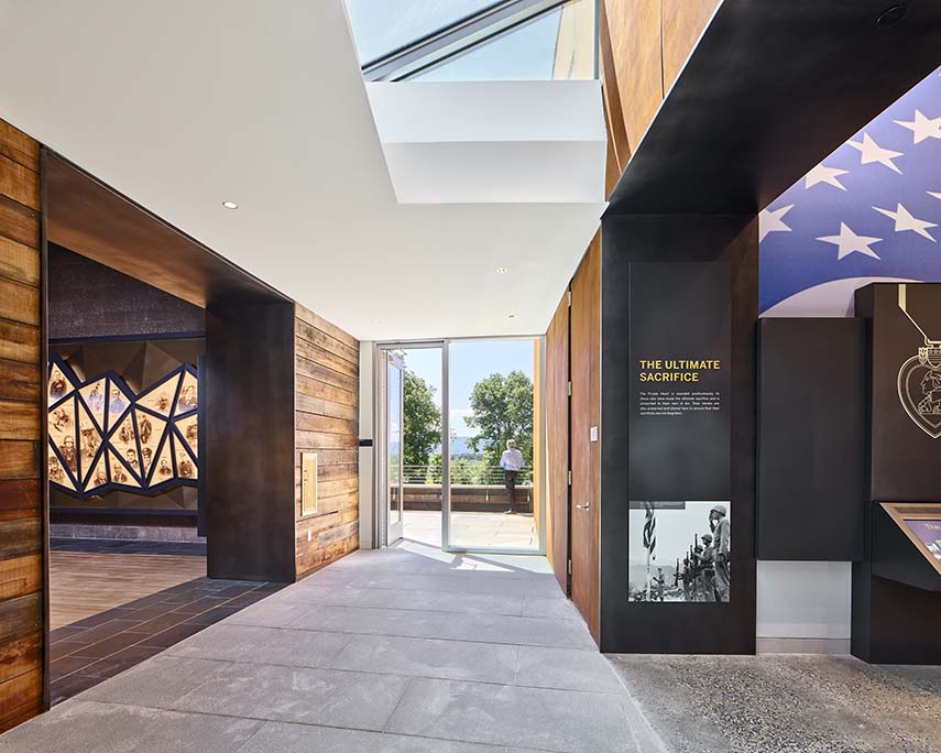 National Purple Heart Hall of Honor. Templo conmemorativo américano