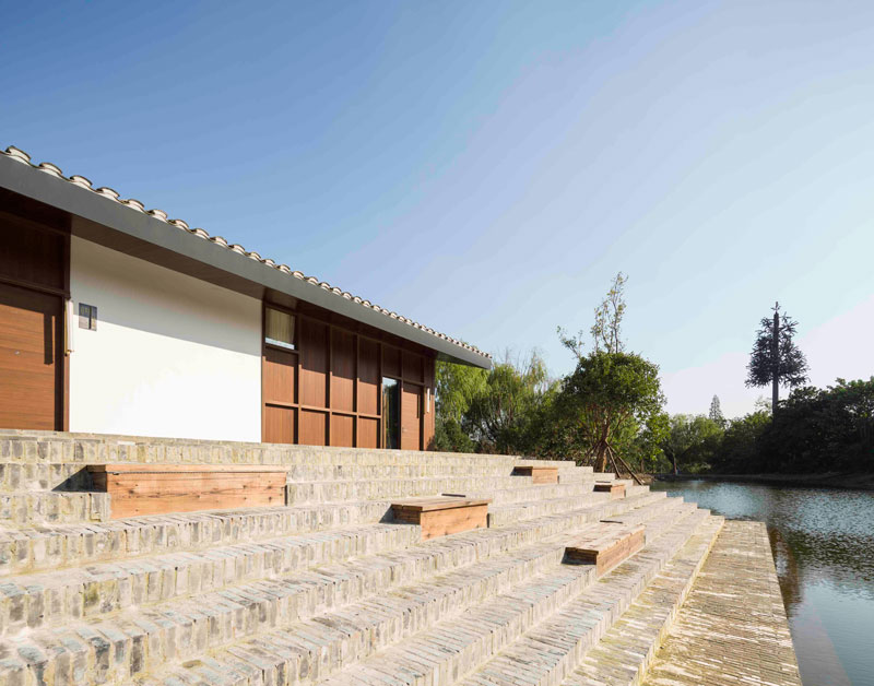 The Brick Wall | Tsingpu Yangzhou Retreat: hotel boutique