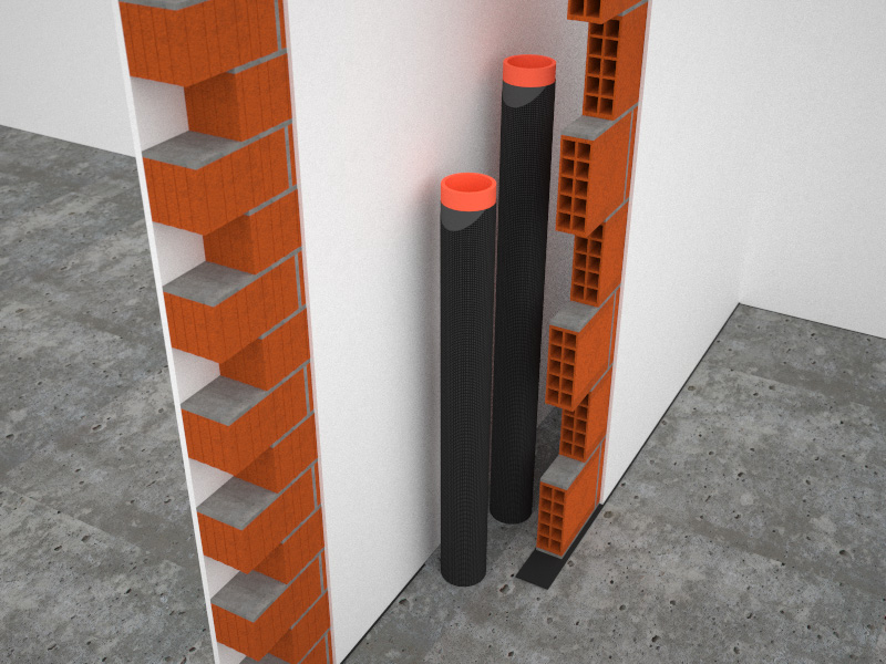 Acoustic insulation for Isolmant systems