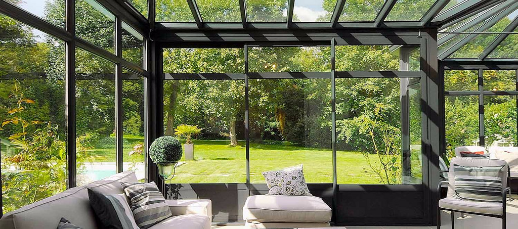 Veranda in alluminio Domal