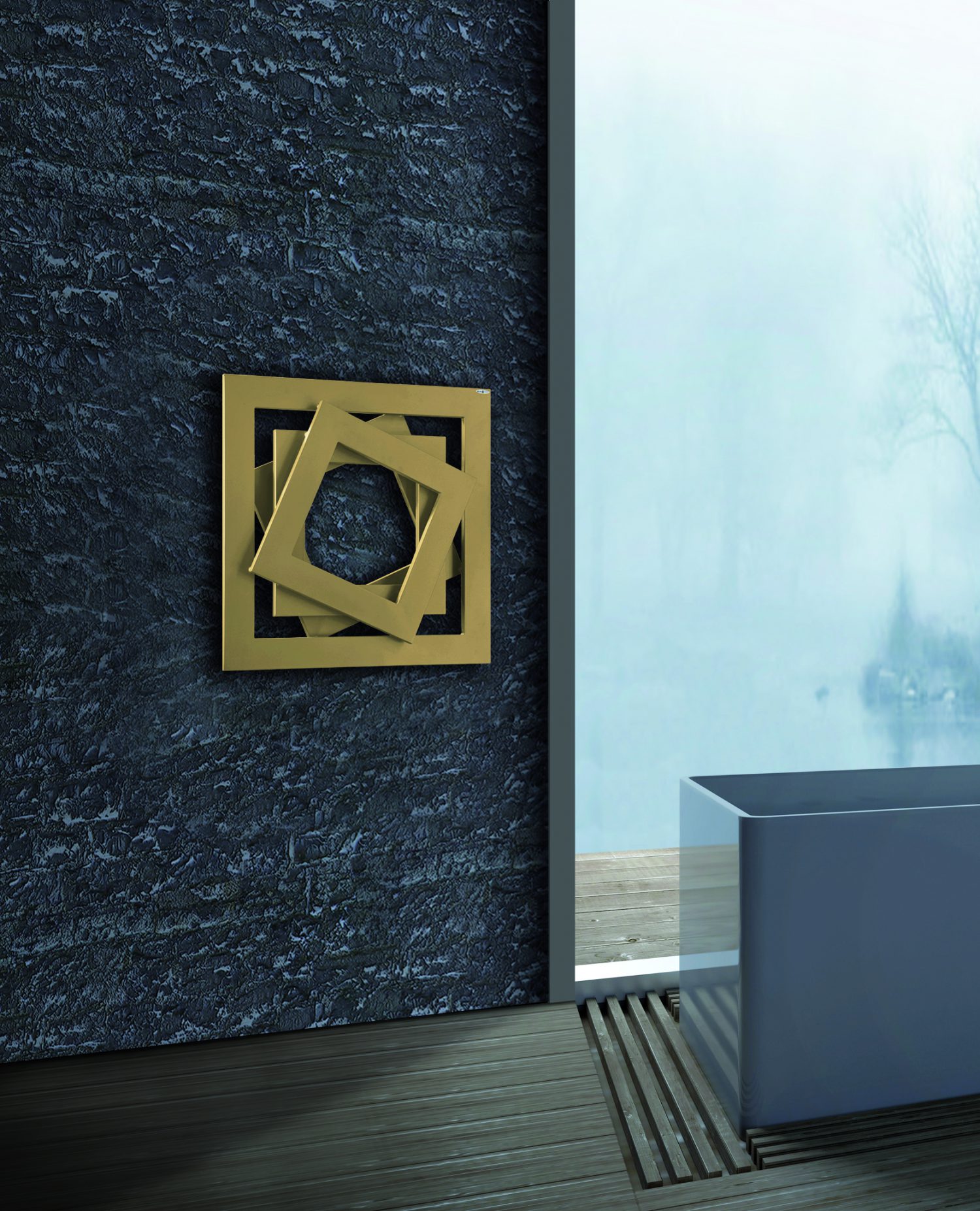 Scaldasalviette di design Brem