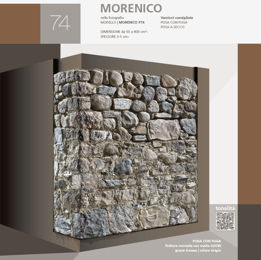 Stone Covering Spontaneous Morenico Geopietra Profile