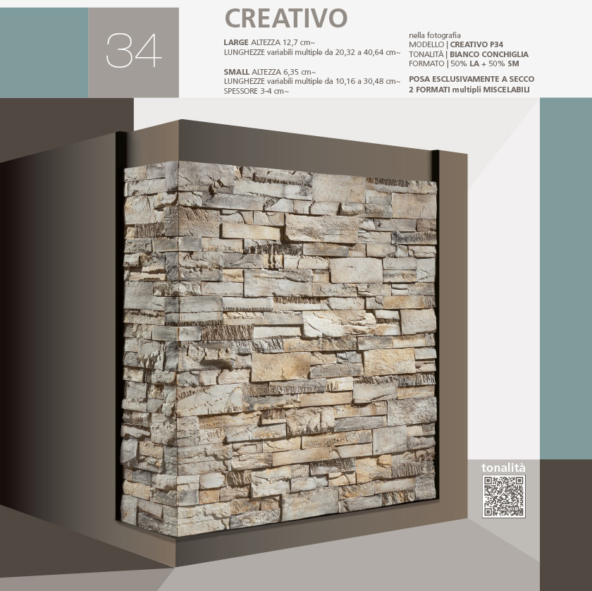 Stone Cladding Castle Profile Creative model