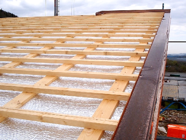 Over-sealed 2L-2 Over-All roof insulation